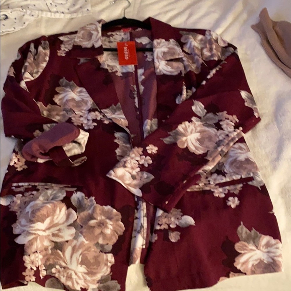 Guess Floral Blazer